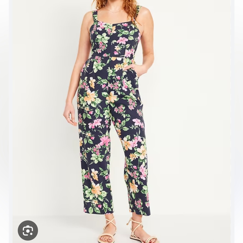 Old Navy Fit & Flare Cami Jumpsuit